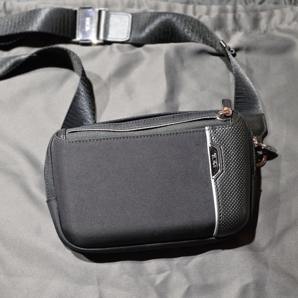 Tumi Messina Black Crossbody Bag - Very Nice Condition!